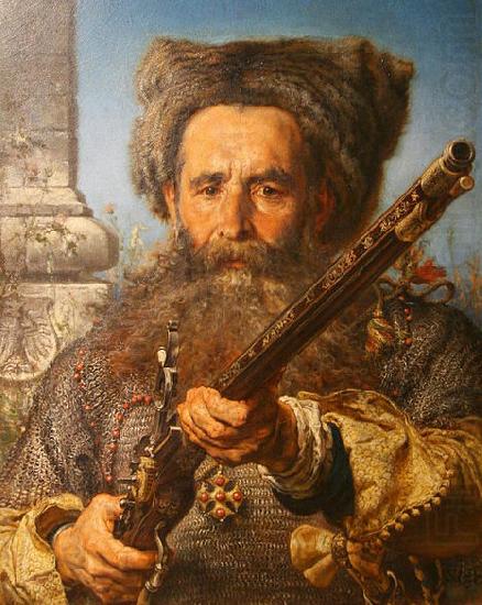 Portrait of Hetman Ostafij Daszkiewicz., Jan Matejko